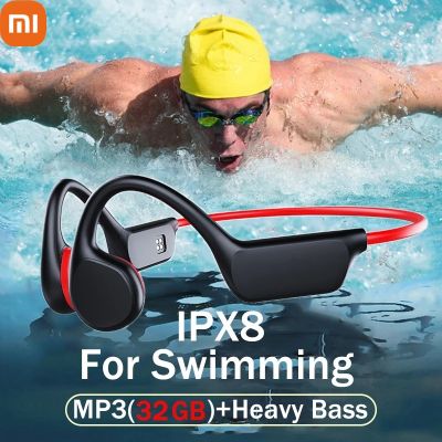 Xiaomi Fashion Bone Conduction Bluetooth Earphone X7 Wireless IPX8 Swimming Headphones MP3 IP68 32G Waterproof Headset