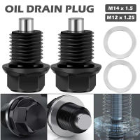 น้ำมันปลั๊กท่อระบายน้ำ M12 x 1.25/ M14 x 1.5 น้ำมัน Drain ปลั๊ก Bolt เครื่องยนต์ Drain Nut Bolt สกรูเปลี่ยนปะเก็น-ef2