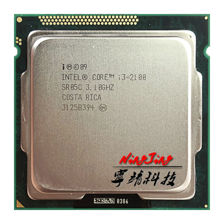 In Core i3-2100 i3 2100 3.1 GHz Dual-Core CPU Processor 3M 65W LGA 1155