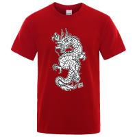 Dragon Workshop Street Style Prints Tshirt Men Tshirt Breathable Tee Clothing Loose Gildan