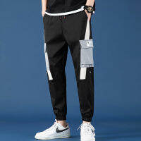 Cargo Pants Casual Men Pants 2021 Overalls Mens Korea Streetwear Hip Hop Streetwear Fashion Breathable Pant Two of Product Fk958