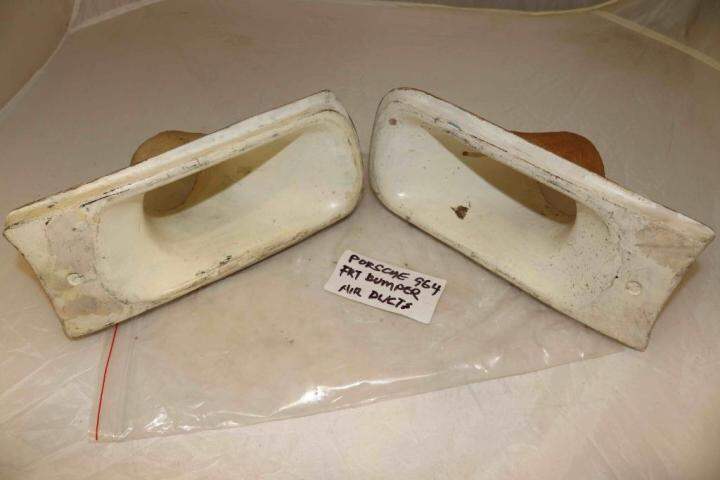 For Porsche 911 993 Rs Set Front Bumper Air Ducts for Replaces Fog