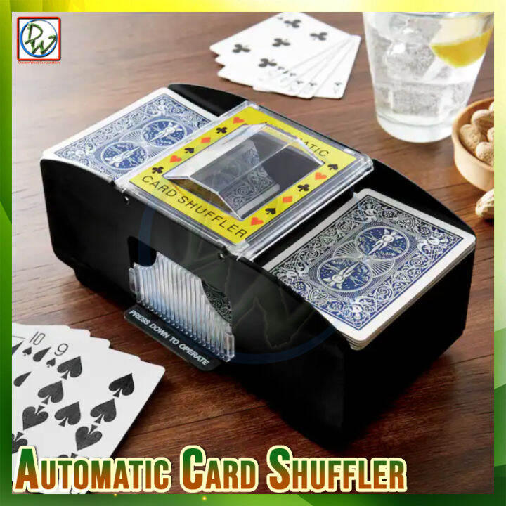 Automatic Card Shuffler 2 Decks Poker Card Shuffler Playing Shuffling