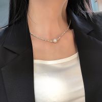 [COD] Irregular Stitching Necklace Korean Ins Fashion Temperament Clavicle Chain Cold Wind