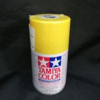 SPY สีสเปรย์ รถบังคับวิทยุ รถบังคับ TAMIYA 86006 PS-6 YELLOW   สีเหลือง ใช้พ่นบอดี้ใส รถบังคับวิทยุ สเปรย์  Spray