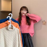 7 สี อก 40-46 นิ้ว (พร้อมส่ง) เสื้อไหมพรม เสื้อคอเต่า กันหนาว รุ่น Sweater Woman AA1