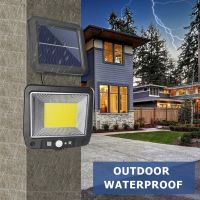 120 LED Solar Powered Light Outdoors PIR Motion Sensor Sunlight Waterproof Wall Garden Decor Emergency Street Security Lamp