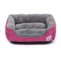 S-XL Dogs Bed For Small Medium Large Dogs Big Basket Pet House Waterproof Bottom Soft Fleece Warm Cat Bed Sofa House