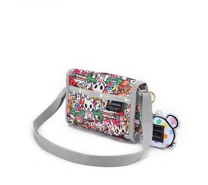 li-shibao-tokidoki-ร่วมชื่อกระเป๋า-messenger-แฟชั่นกระเป๋าสะพายไหล่สบายๆ-l145