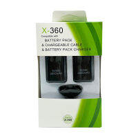 ชุดแบตเตอรี่ Xbox360 3อิน1 Xbox360สำหรับ Xbox 360 3 In1ไร้สาย