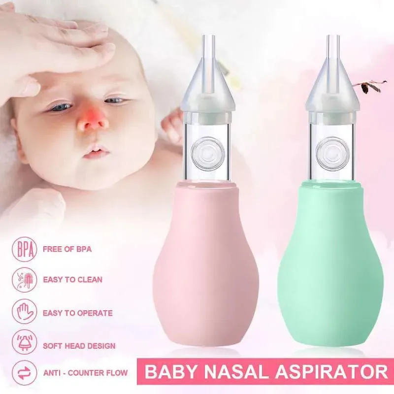 Mumlove Silicone Baby Nose Cleaner Pump Infant Sucker Newborn Nasal Va