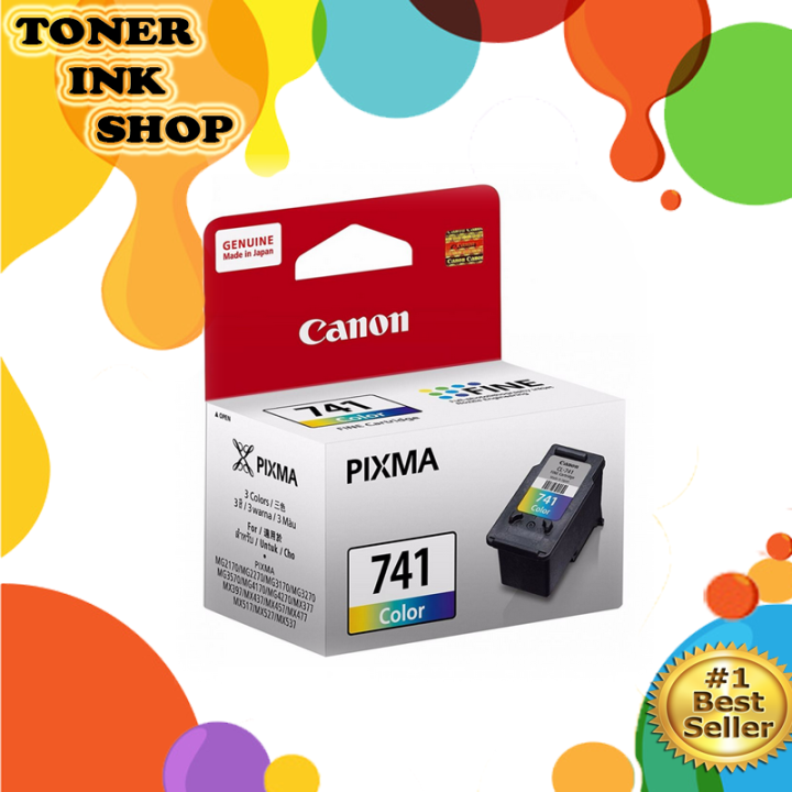 Canon 741 Cl 741 Tricolor Original Ink Cartridge Lazada Ph