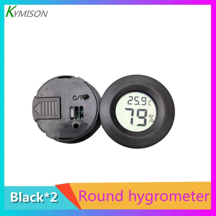 Mini Black Digital Thermometer Hygrometer Fridge Freezer Tester Temperature Humidity  Meter Detector Thermograph Pet Auto Car - Buy Mini Black Digital  Thermometer Hygrometer Fridge Freezer Tester Temperature Humidity Meter  Detector Thermograph Pet