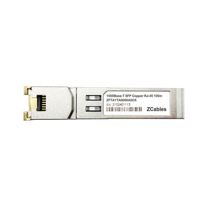 zcables-1000base-t-sfp-sfp-to-rj45-ระยะทาง-100m-transceiver-module-โมดูล-วัตถุดิบพรีเมียม-แข็งแรง-ทนทาน-คุณภาพสูงจากไต้หวัน-พร้อมส่ง