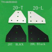 ✆❁ 5 Hole 90 Degree Joint Board Aluminum Plate Corner Angle Bracket Connection Joint Strip with 5 holes for Profile 2020 Series