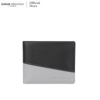 Louis Montini (The Path) กระเป๋าสตางค์ผู้ชาย หนังวัวแท้ ทูโทน ดีไซน์หรูหรา Wallet for Men TTM104