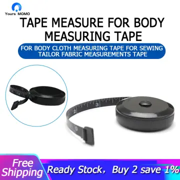 Measuring tape Fishing Sewing Seamstress, 1 Retractable And 1 Tape