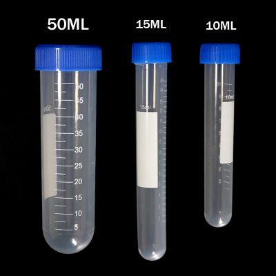 【CW】▨❈▼  10 Scientific Laboratory Scale Lid Round Bottom 50ML/15ML/10ML Pcr Tube Test Centrifuge