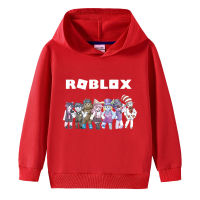 Ro-Bloxs เสื้อฮู้ดสำหรับเด็กผู้หญิงและผู้ชาย,เสื้อกันหนาวคอเต่าผ้าคอตตอนสำหรับเด็กสไตล์เกาหลีนุ่มใส่สบายสำหรับฤดูใบไม้ผลิและฤดูใบไม้ร่วง