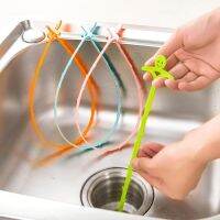 【LZ】❣❡  Sink Pipe Dragging Tools Drain Cleaner Sticks Removedor de Tejo Drain Snake Household Kitchen Bending Ferramenta de Limpeza 51cm