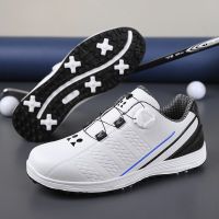 New waterproof golf shoes Mens comfortable golf shoes Outdoor large size 37-47 womens walking shoes Non slip sports shoes