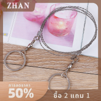 ZHAN ห่วงโซ่เลื่อยสายเชือกสำหรับงานกลางแจ้ง1ชิ้นแหวนคาร์บอนห่วงโซ่มือเลื่อนเครื่องมือทำจากไม้