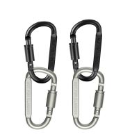 BIANDA อุปกรณ์เสริมนามบัตรมีสไตล์แบบพกพาป้องกันการสูญหาย Keyfob พวงกุญแจ Carabiner โลหะสำหรับปีนเขาที่ยึดกุญแจพวงกุญแจ