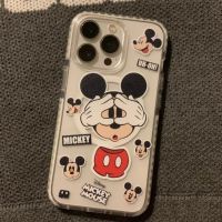 Cute Cartoon Phone Case For Iphone 14/13promax Phone Case for iphone 12/11pro Transparent XR/Xs Straight Edge 7/8Plus Soft