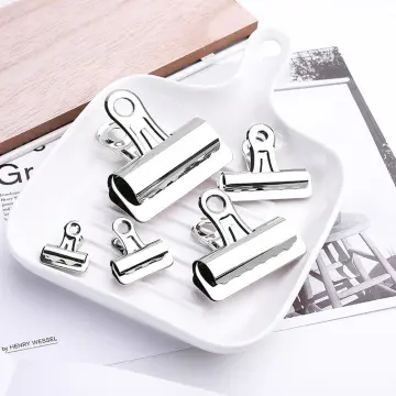 Stainless Steel Clips File Clamps Paper Clip Stainless Steel File