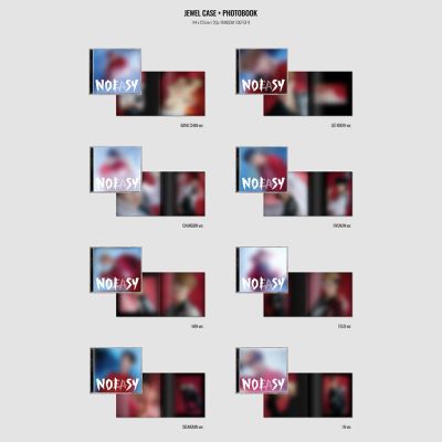 STRAY KIDS - 2nd Album [NOEASY] (Jewel Case) + Pre-Order Benefit + Free gift