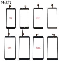 หน้าจอสัมผัสสำหรับพกพา Doogee X50 X53 X50l X55 X60l แผง Digitizer หน้าจอสัมผัสกระจกหน้าเซ็นเซอร์เลนส์ผ้าเช็ดกาว3M