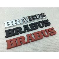 NEW Metal BRABUS Letter Logo Car Auto Rear Trunk Side Emblem Badge Sticker Decal For Mercedes BRABUS qing