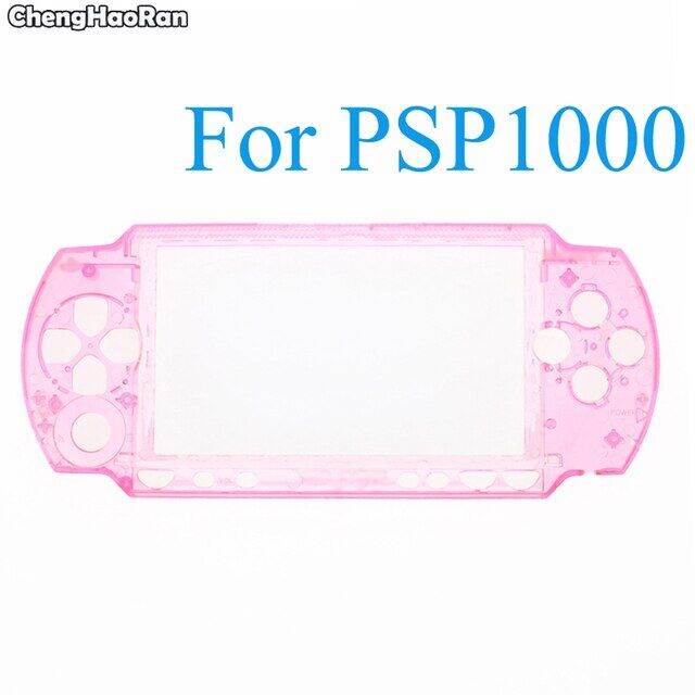 ChengHaoRan For PSP 1000 Housing front cover for PSP 1000 console front panel shell replace the