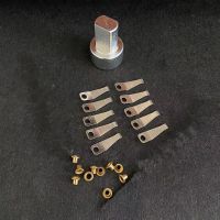 11Pcs/Set Metal Repair Fixing Base And Replacement Sheet Sp Plate Cam Rivets For ZP Kerosene Lighter DIY Tools Essories