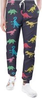 Colorful Cute Cartoon Dinosaurs Pattern Unisex Pants Jogger Sport Casual Sweatpants Trousers with Drawstring for Men Women