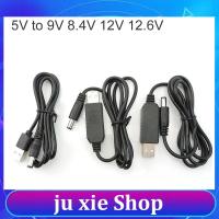 JuXie store USB DC 5V to USB 9V 8.4V 12V 12.6V Step UP Module Power Boost Line power supply cable adapter Converter 5.5X2.1mm for router