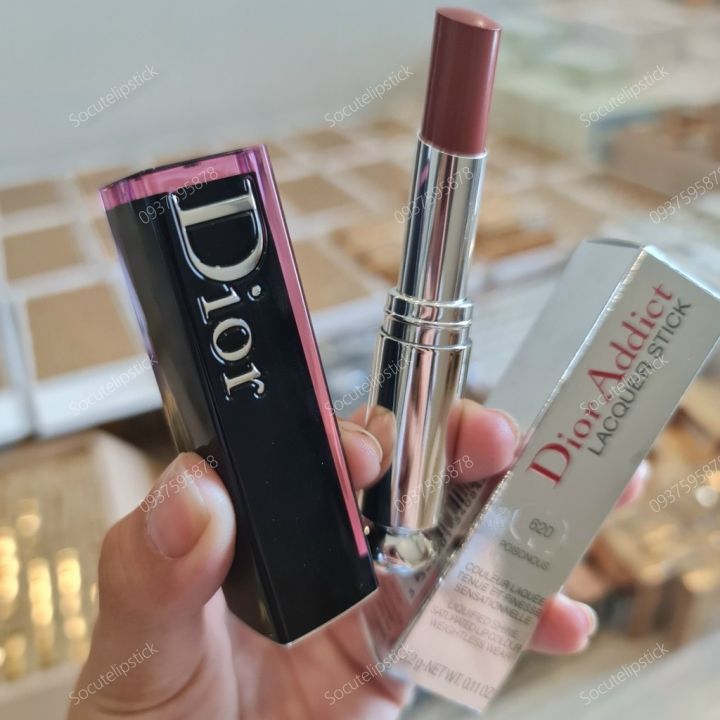 Son Dior 100 Nude Look  Addict Lipstick Rouge Shine  Thế Giới Son Môi