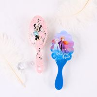 ♛✁ Childrens Comb Princess Elsa Minnie Mouse Massage Comb Air Cushion Massage Dmooth Hair Plastic Comb Cartoon Cute Airbag Comb