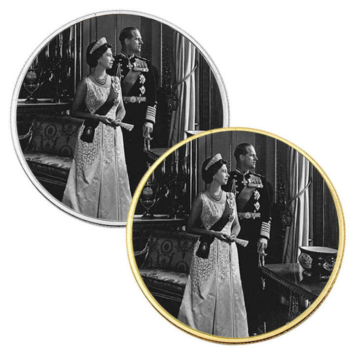 Queen Souvenir Coins 2022 Queen Elizabeth II Memorial Souvenir Coins