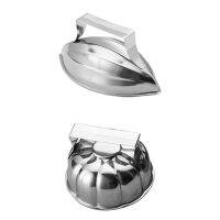 Japanese-Style Stainless Steel Boat-Shaped Egg-Wrapped Rice Mold Rice