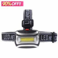 【lz】☊☌☞  C9 Pesca Luz Mini COB LED Farol Tocha 4 Modos À Prova D Água Farol Cabeça Lanterna Lanterna Para Outdoor Camping Night