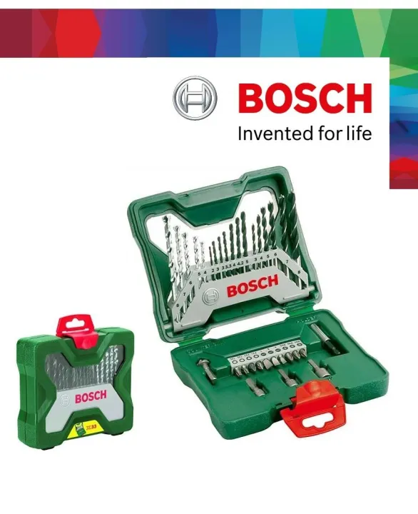 Bosch X Line 33 Pcs Drill Bit And Driver Bit Set Bosch 33 Piece X Line