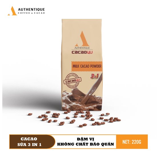 Bột cacao sữa 3in1 - tiện dụng cho người bận rộn - thơm ngon - ảnh sản phẩm 1