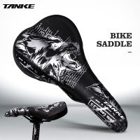 TANKE MTB Saddle Bicycle Thickened Comfort Road bike Cushion Cover Ultra Mountain Bike Racing Saddle PU Breathable Soft Seat Cus