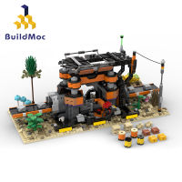 Buildmoc เกมจำลองที่น่าพอใจ Constructor MOC ชุด Building Blocks ชุดของเล่นสำหรับเด็กของขวัญเด็กของเล่น1532PCS Bricks