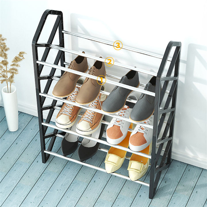 4-tiers-holder-multifunctional-hanger-assembly-storage-shelf-shoecase-practical-shoe-cabinet-for-home