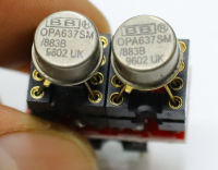 Single OP-AMP ออปแอมป์ OPA637SM/883B ตัวถังเหล็ก ผลิตที่ U.K.(ขายเป็นเซ็ต ออปแอมป์2ตัว+ตัวแปลงSingleเป็นDual)พร้อมส่ง