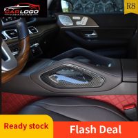 Fast ใหม่สำหรับ Benz GLE GLS Class W167 X167 2020-2024 ABS Carbon Car Centre Consle Armrest Handle กรอบตกแต่ง Trim Acia