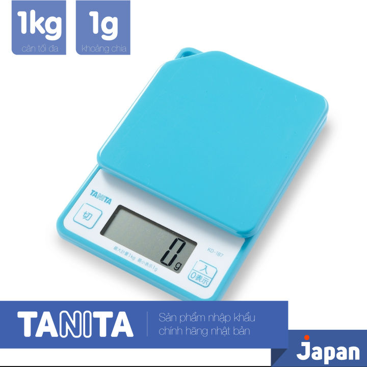 Cân nhà bếp chính hãng nhật bản Tanita KD187(1kg) (Màu ngẫu nhiên ...