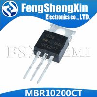 10pcs/lo MBR10200CT MBR10200 TO-220 10200CT B10200G SCHOTTKY BARRIER RECTIFIERS WATTY Electronics